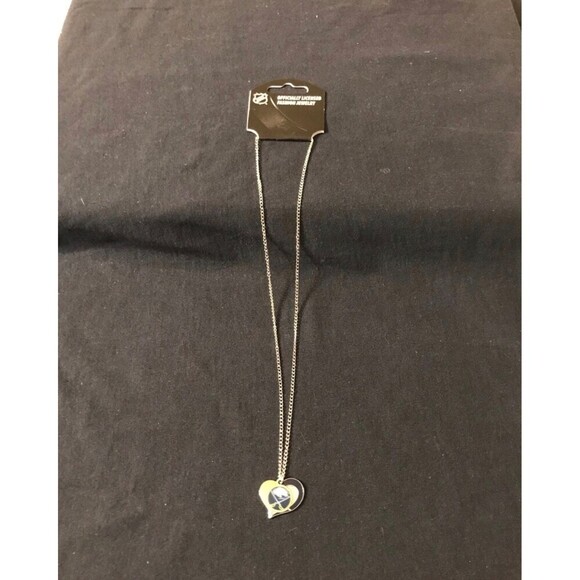 NHL Buffalo Sabres Heart Necklace - Picture 2 of 2